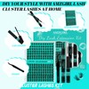 Lash Extension Kit 320Pcs,DIY Individual Lashes Clusters Kit,Lash Bond And