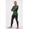 DEVOPS 3 Pack Men's UPF 50+ Long Sleeve Compression Shirts