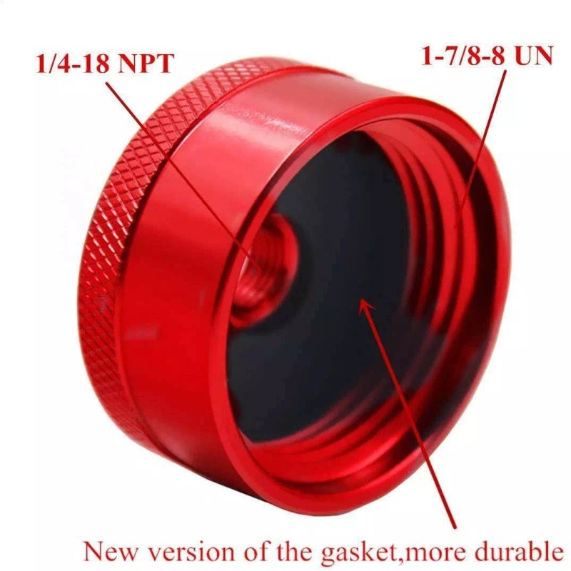 Unbranded Extended Run Gas Cap Adapter Mess Free Oil Change