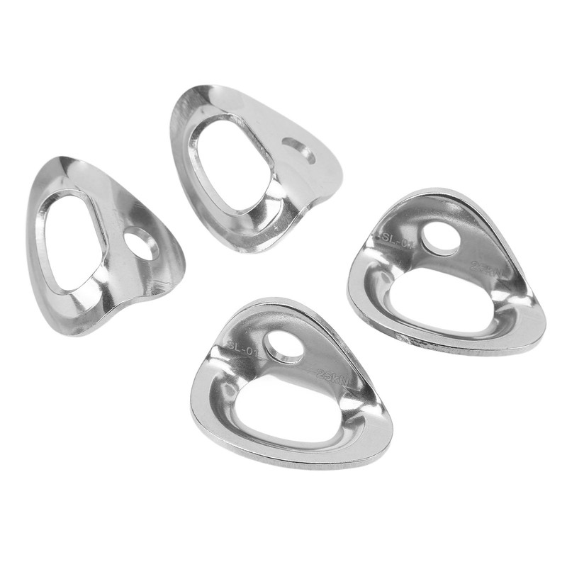 4 Pair Climbing Hanger Stainless Steel Wear Resistant High Load