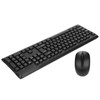 Keyboard Mouse Combo 2.4Ghz Wireless Splashproof Mute Optical Engine Positioning