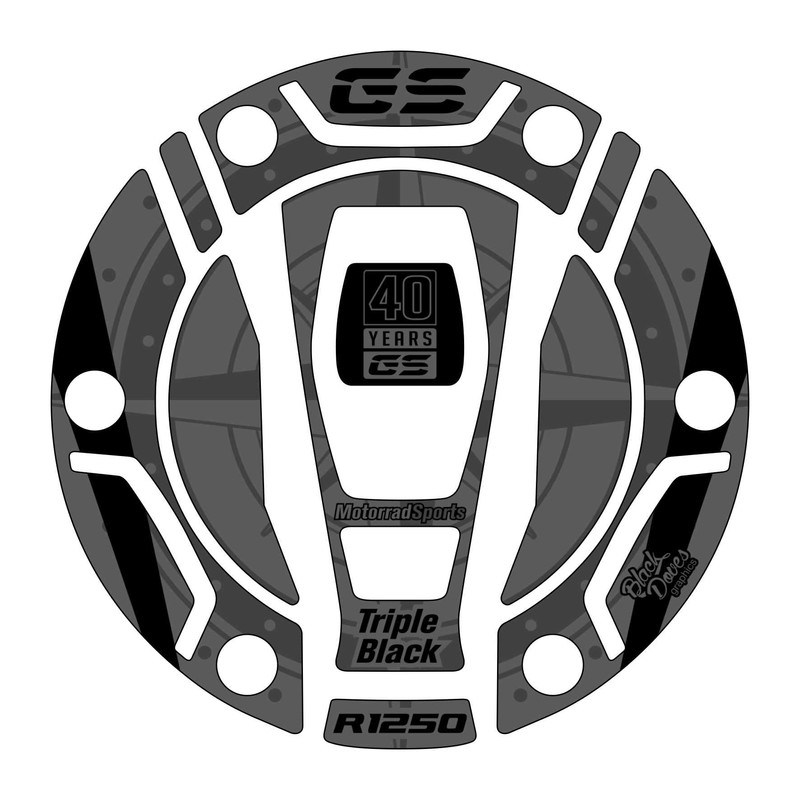 Resin Fuel Cap Compatible with Moto R 1250 GS and