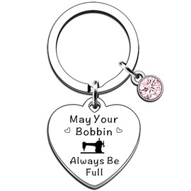 JMIMO Sewing Gifts Sewing Keyring for Sewing Lovers Women Quilting Gifts for Quilters Dressmaker Gift Seamstress Gift Sewing Keyring Gift for Costume Designer Quilters Seamstress Mum Nanny Aunt