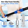 GADFISH Swimming Pool Pole, Telescopic Extendable Pool Pole,Universal Pole for