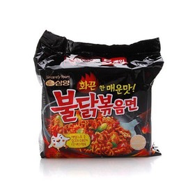 Samyang New Ramen/Spicy Chicken Roasted Noodles, 4.93 oz (Pack of 15)