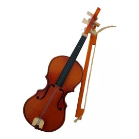 Singex Violin Madera Juguete Musical Ilustrativo Educativo Artesano