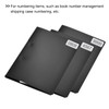 4001 to 5000 Inventory Number Sticker Labels, 0.39x0.79 Inch, Waterproof