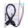 Lusperi 100641 Power Cord Compatible with ProTeam Backpack Vacuum,Replacement for