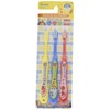 Skater TB4ST Toothbrushes for Infants, 0-3 Years, Soft, Pack of