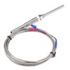 M8 Thermocouple Probe, 0-400℃ M8 Thread Temperature Sensor Pt100 Resistor
