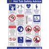 Correx Hot Tub Safety Sign A4 - Commercial Hot Tub
