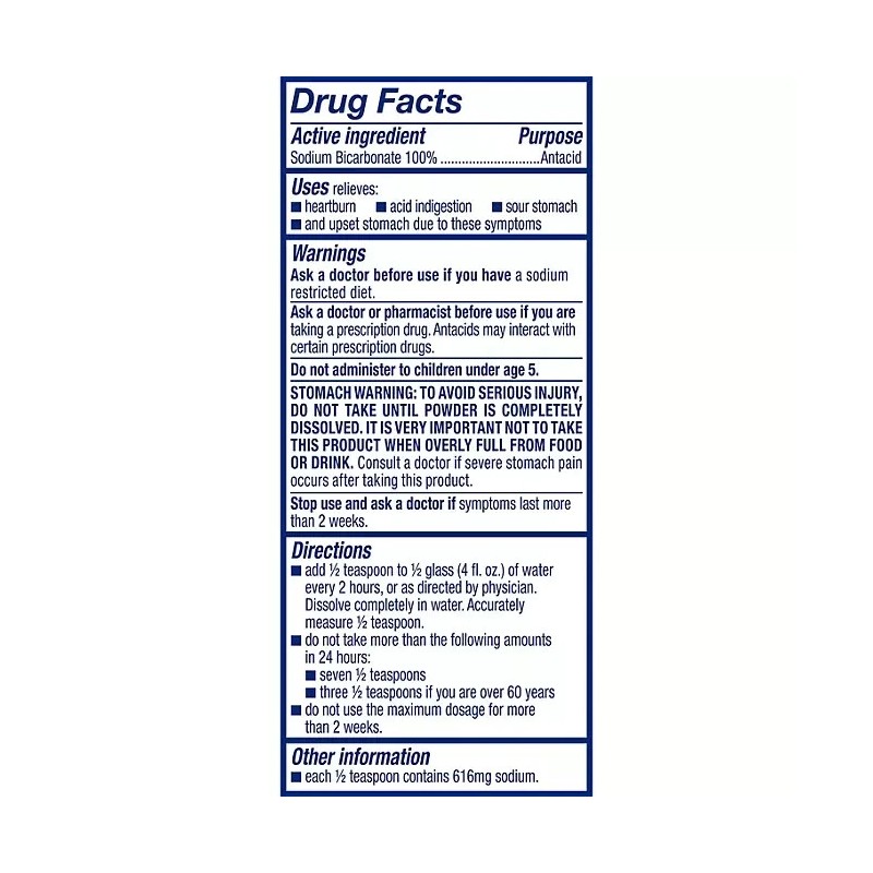 Arm & Hammer Pure Baking Soda 13.5 lbs Bulk Pack.