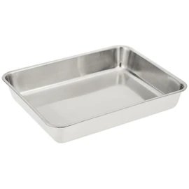 YUKIWA ABT01012 Stainless Steel Square Bat, 12 Sheets
