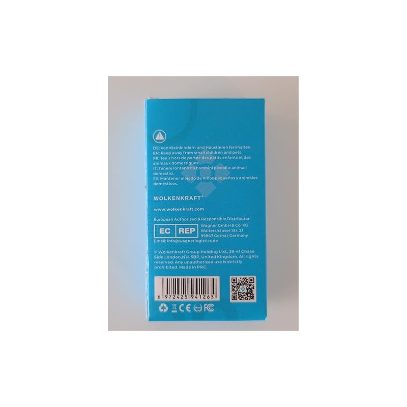 WOLKENKRAFT WOLKENKRAFT Capsule Caddy Transport Container for 5 Dosing Capsules