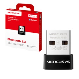 Mercusys MA530 Nano USB Bluetooth 5.3 Adapter Dongle (für PC und Laptop, unterstützt Windows 11/10/8.1/7, Plug & Play für Windows 11/10/8.1)