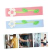 KOMBIUDA 2pcs Flower Decorated Refrigerator Door Handle Cover Kitchen Fridge