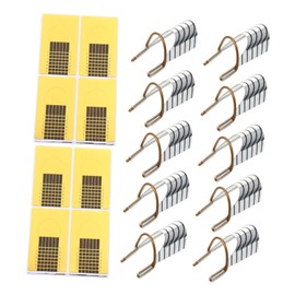 Baluue Nail Forms Stickers Set 110pcs Reusable Nail Art Extension Guide Tools Professional Manicure Supplies