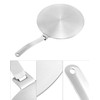 QWORK 9.45" Stainless Steel Induction Heat Diffuser Plate with Handle