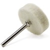 Wool Felt Polishing Pad,100 Pieces Buff Clean Wheels Multifunctional Felt