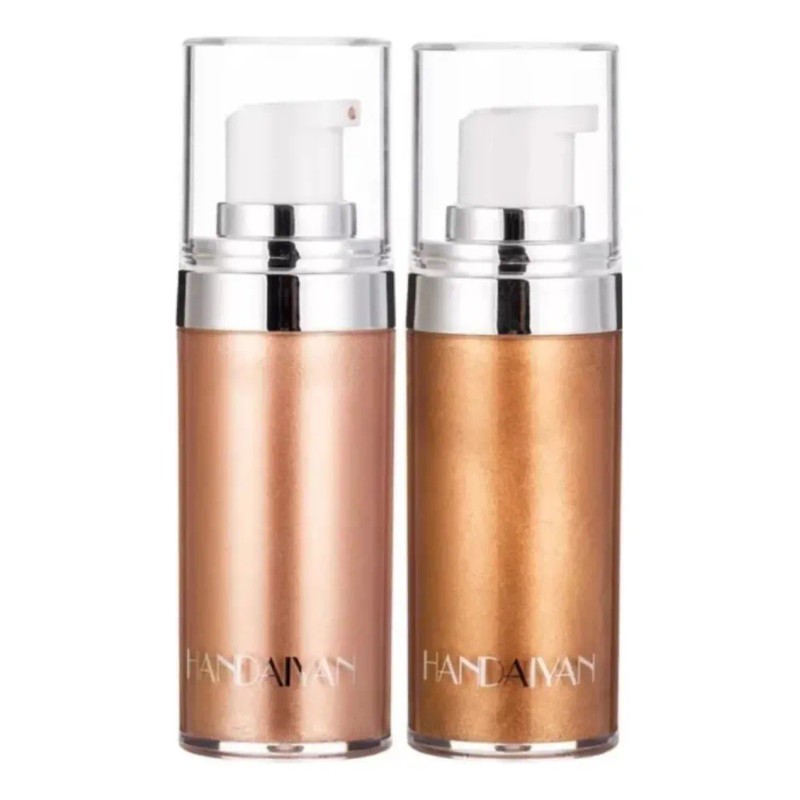 Base Maquillaje Cobertura Polvo Estrellas Bronceador Coreano