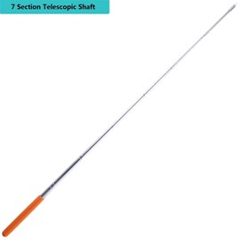 Pointer Sticks,Extendable Pointer,Hand Pointer for Classroom,Classroom Pointer for Teacher,Telescopic Teacher Pointer Retractable Pointer Hand Pointer for Kids Whiteboard Pointer (Orange)