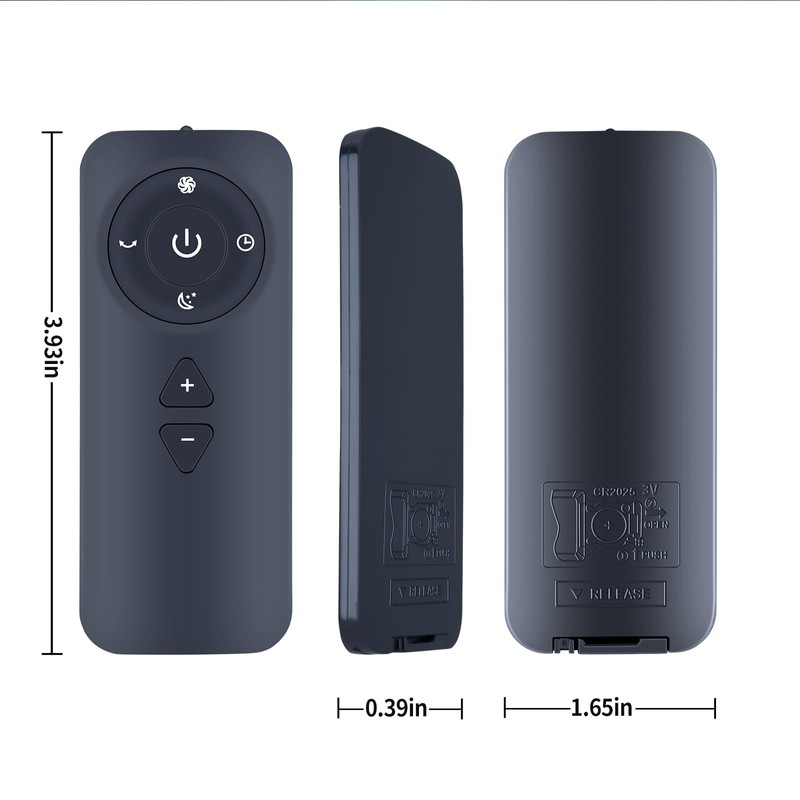 CLVIZCXOM New Remote Control Replacement for Ultty Bladeless Tower Fan