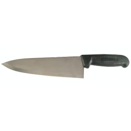 Cozzini Cutlery Imports 8" Chef Knife Choose Your Color - Razor Sharp Commercial Kitchen Cutlery - Cook's Knives (Black)