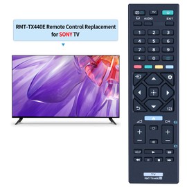 RMT-TX440E Remote Control Replacement fit for Sony TV RMTTX440E KD-55X82K KD-55X85K KD-55X89K KD-65X80K KD-65X82K KD-65X85K KD-65X80L KD-65X89K KD-75X80K KD-75X80L KD-75X82K KD-75X85K