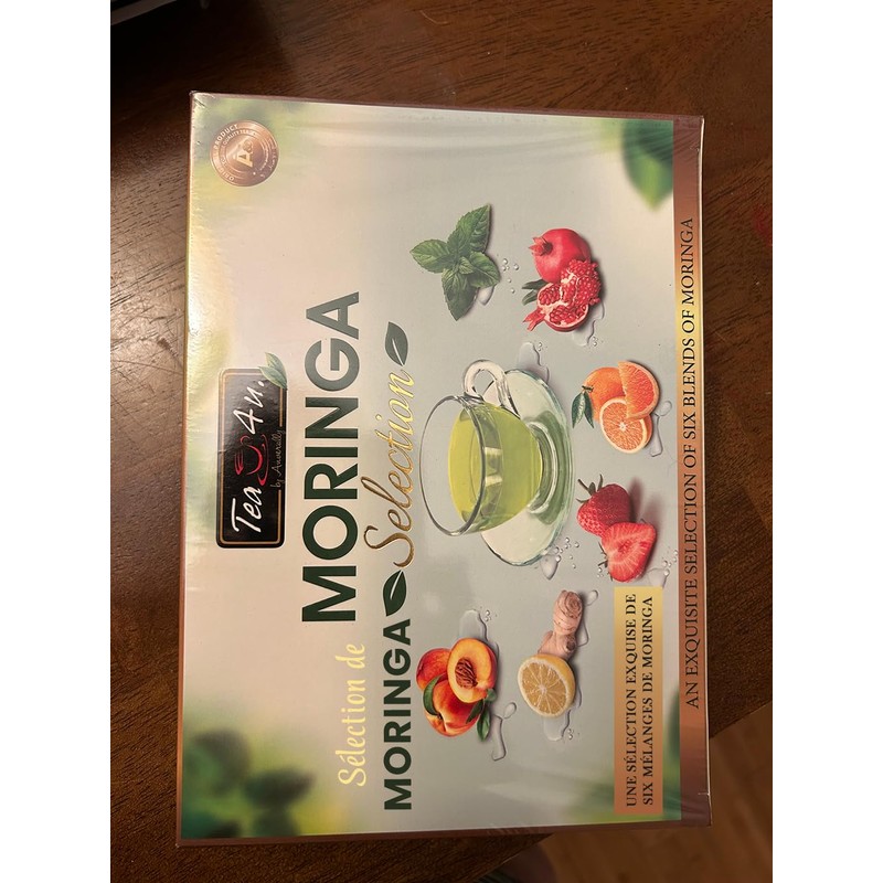 Tea4U Moringa Oleifera Flavored Energy Tea (Moringa Selection) - With