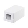 Goobay 79355 Keystone Empty Housing, 1 Port