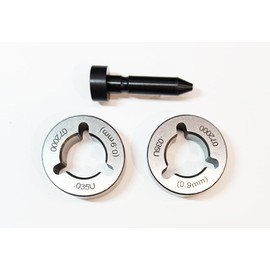 2-PK 044749 Drive Roll Replacement Aluminum 035" U-Groove For Miller Millermatic 200/210/212/250/251/252/Vintage