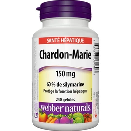 Webber Naturals Milk Thistle Extract, 150 Mg 240 count