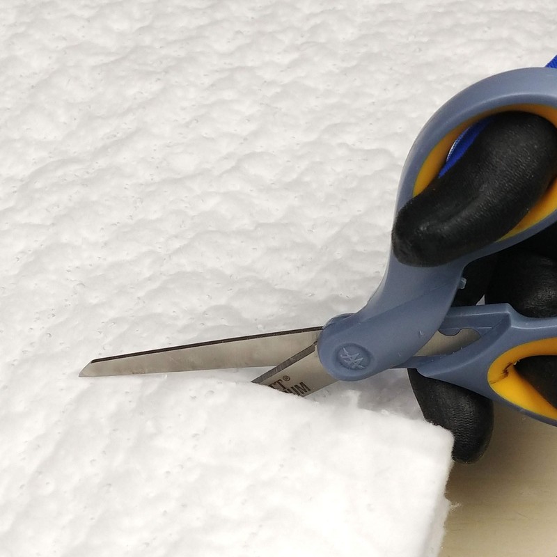 Ceramic Fiber Insulation, 1/2" Thick x 16" x 150", 2400F