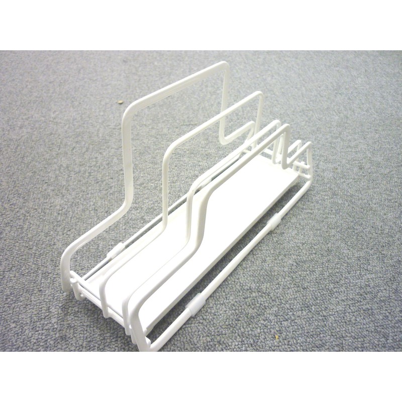 アスベル Wコートまな板スタンドトレー付 「Nポゼ」 ホワイト 2628