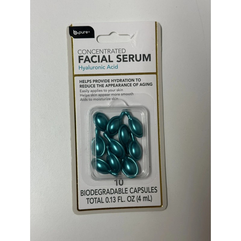 B-Pure New ! Biodegradable Capsules B Pure Concentrated Facial Serum