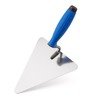 Mivos Stainless Steel Triangular Trowel Berlin Shape 180 mm -
