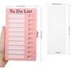 JJiaoLinin Memo Checklist Boards, Pack of 3 to Do List