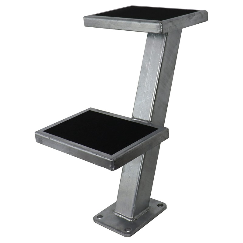 Extreme Max 3006.6812 Galvanized Trailer Tongue Step - Double