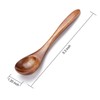 Sevensun Small Wooden Teaspoon, 6pcs Serving Wooden Utensils For Cooking,