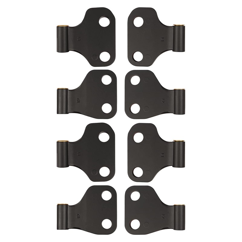 Hooke Road Body Door Hinge Set Compatible with Jeep Wrangler