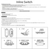 B&P Lamp® Ivory, Heavy Duty Rocker Switch for Round Lamp