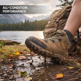 Northside mens Snohomish-m Hiking Boot, Tan/Dark Honey, 10.5 US