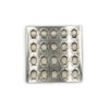 Matsunaga Seisakusho Silver Mini Madeline Table Top 20 Pieces