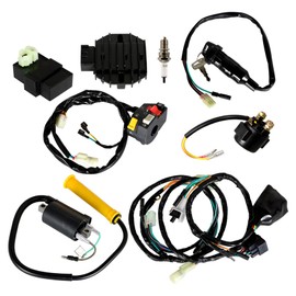 labwork CDI Ignition Coil Switch Wire Harness Assy Replacement for Honda 1999-2004 Sportrax TRX400EX