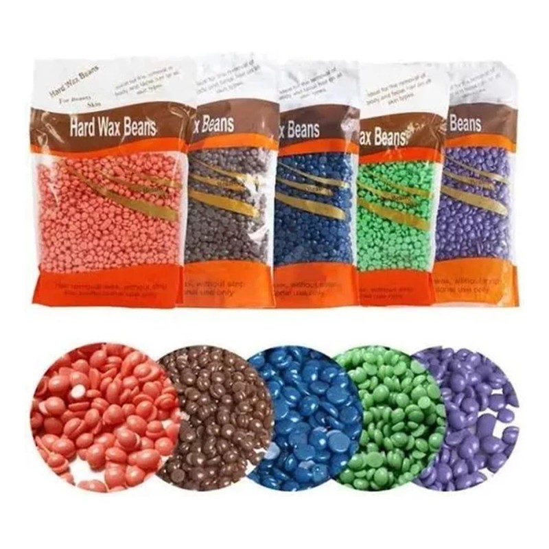 Hard Cera Española 100g Granulada Perlas Depilador Colores