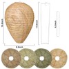 G GENLEAS Paper Fake Wasp Nest Hanging Lanterns for Home