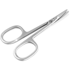 Nagelschere Hautschere Extra Scharf und Extra Fein Nagelhautschere Fußnagelschere aus Edelstahl Rostfrei Maniküre Pediküre Schere für Damen und Herren (Nagelschere, Abgerundet)