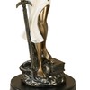 Touch of Class Themis Blind Justice Tabletop Statue Ivory Gold