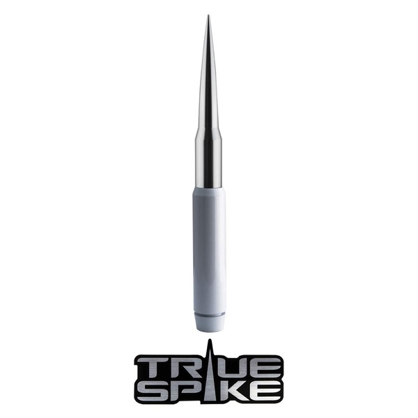 TRUE SPIKE 9 inch White Silver TIP PENETRATOR Fat Bullet