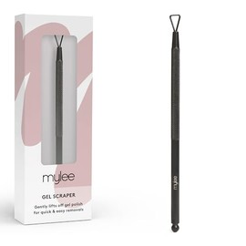 Mylee Gel Scraper – Professional, Sleek, Matte Black, Stainless Steel